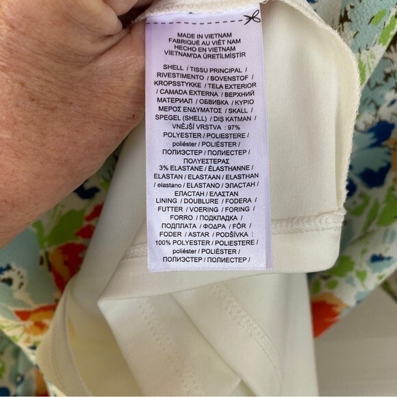 Lauren Ralph Lauren Faux Wrap Dress - Size 8 - EUC - Picture 4 of 11